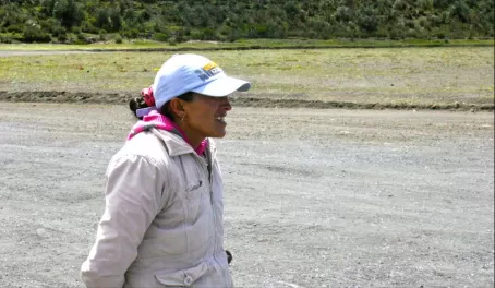 Our local guide in Cotopaxi