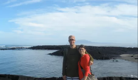 Ryan and Mindy in the Galapagos