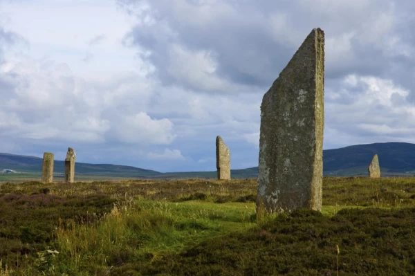 A stone Irish circle