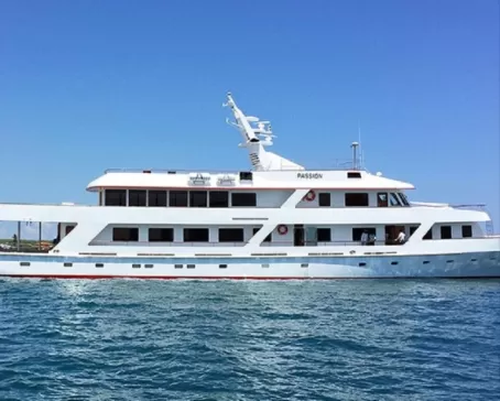 The luxurious M/Y Passion