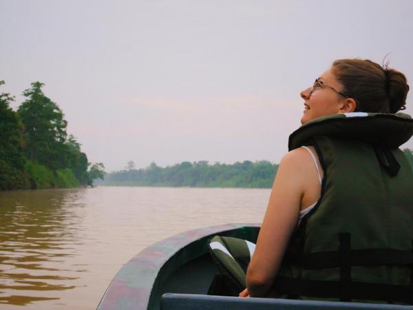 Cruising the Kinabatangan River