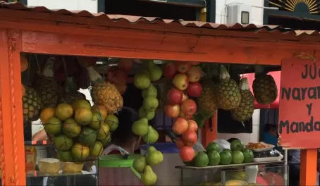Fresh fruit in Colombia