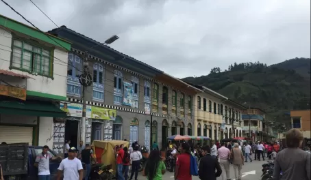 Election day in Colombia