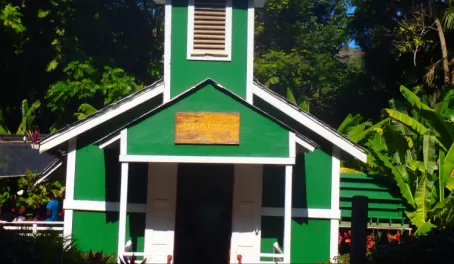 Little green church