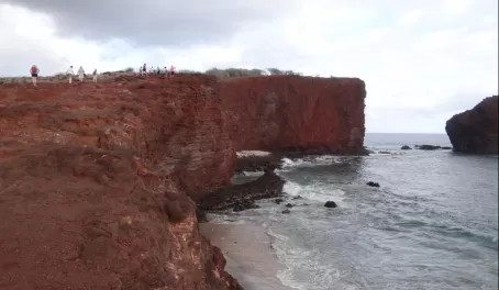 Red cliffs