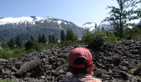 Gazing into Alaska wilderness