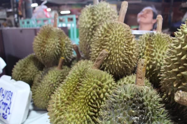 Durian at the Mae Klong Market